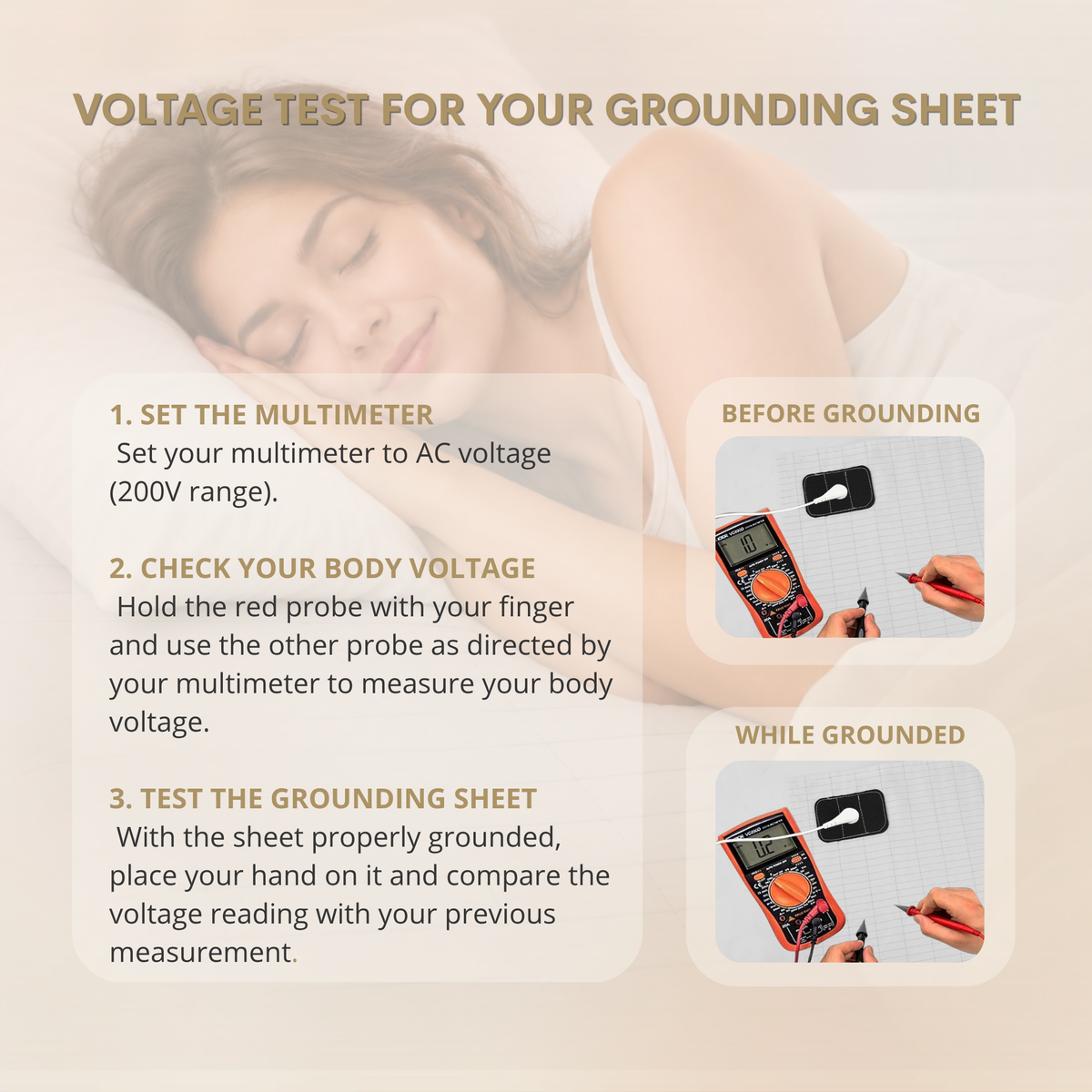 Grounding Bed Sheet
