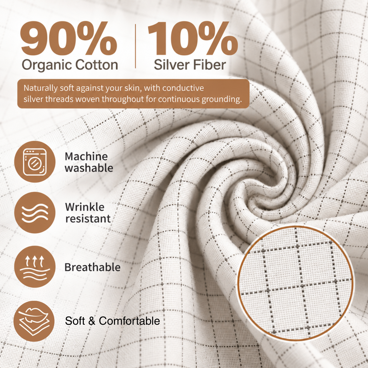 Grounding Bed Sheet
